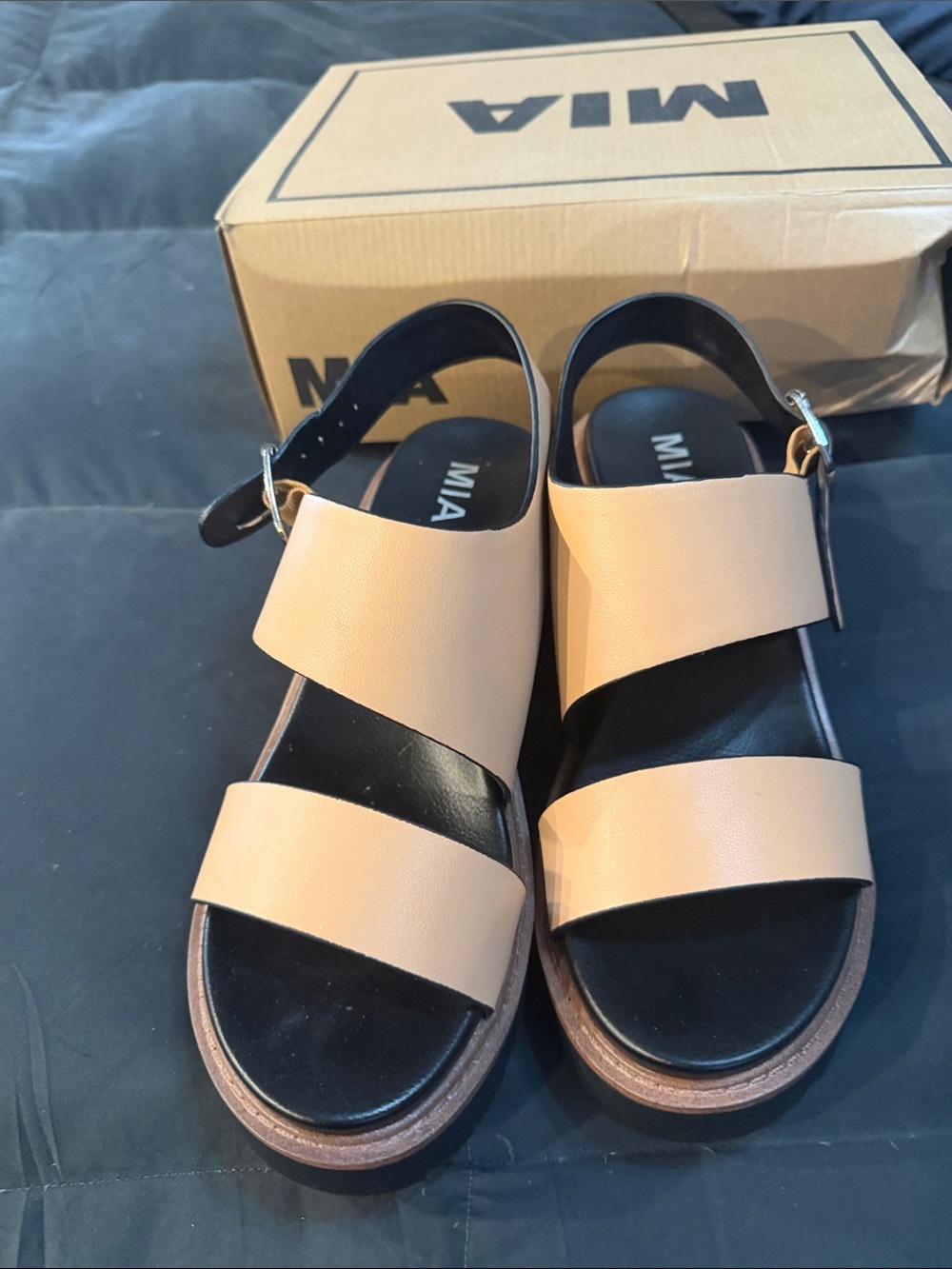 Mia Chunky Heel Sandal